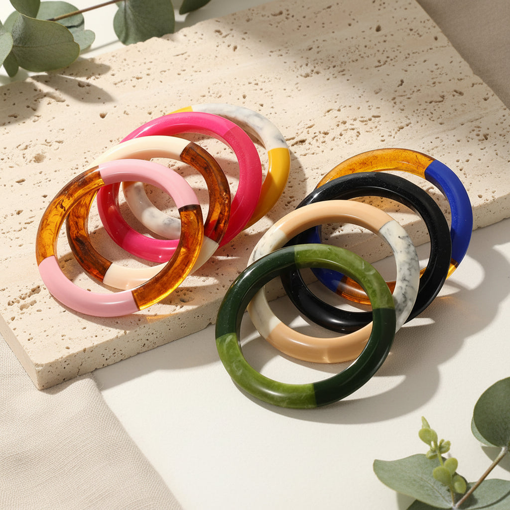 2.55" Diameter: Hue Muse Bangle - 10 colors - Hello Baabs