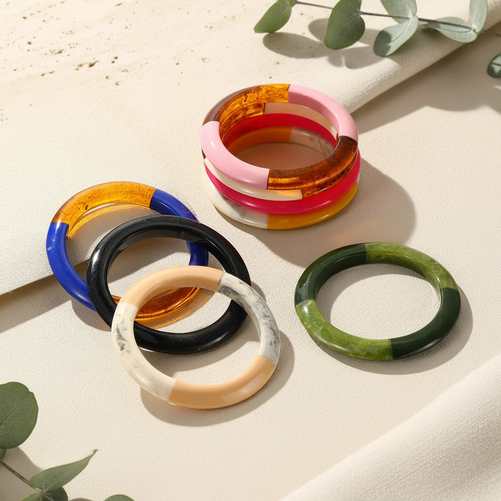 2.55" Diameter: Hue Muse Bangle - 10 colors - Hello Baabs