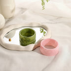 2.55" Diameter: Jade Blush Bangle - 2 colors - Hello Baabs