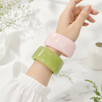 2.55" Diameter: Jade Blush Bangle - 2 colors - Hello Baabs