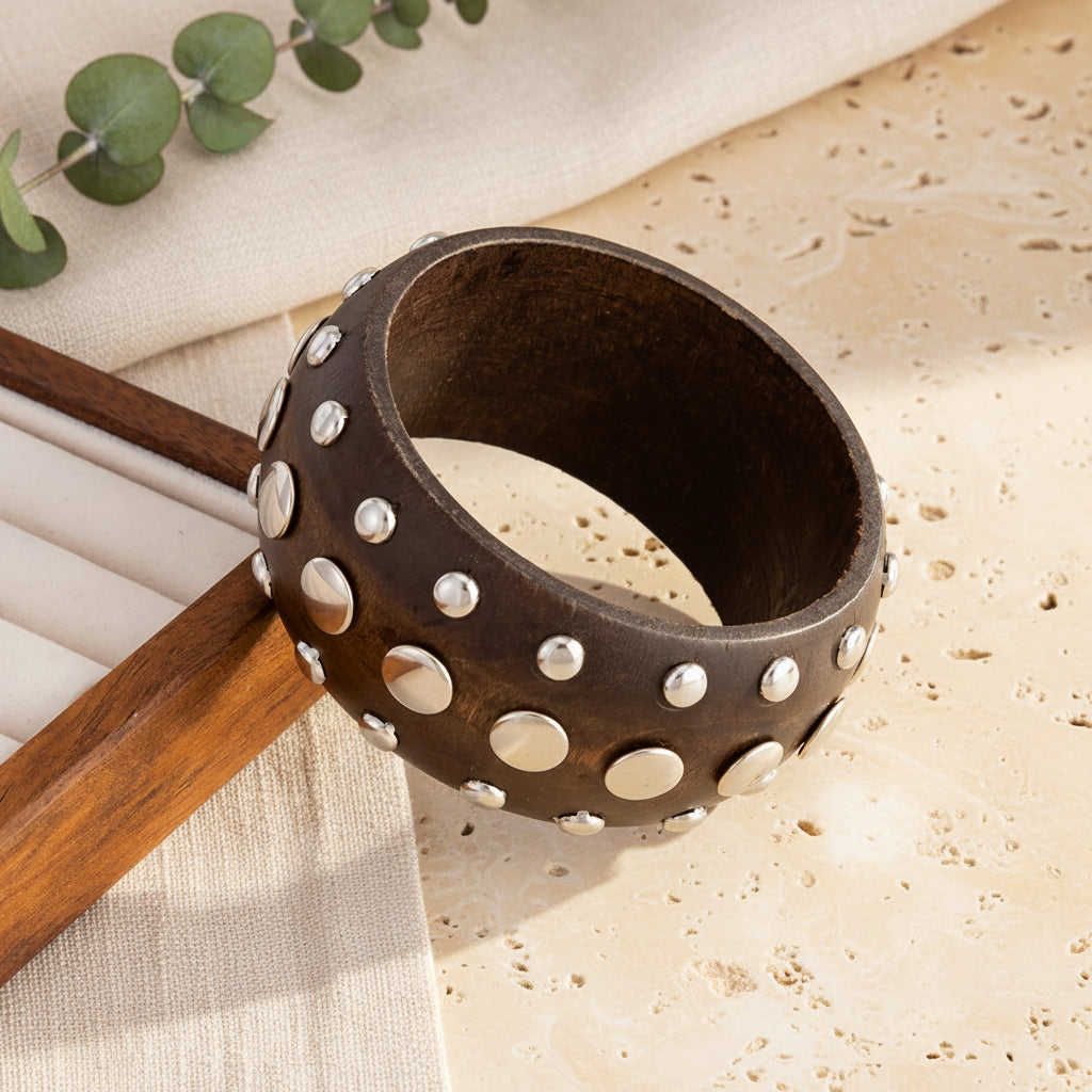 2.55" Diameter: Rebel Vibe Bangle - 3 colors - Hello Baabs