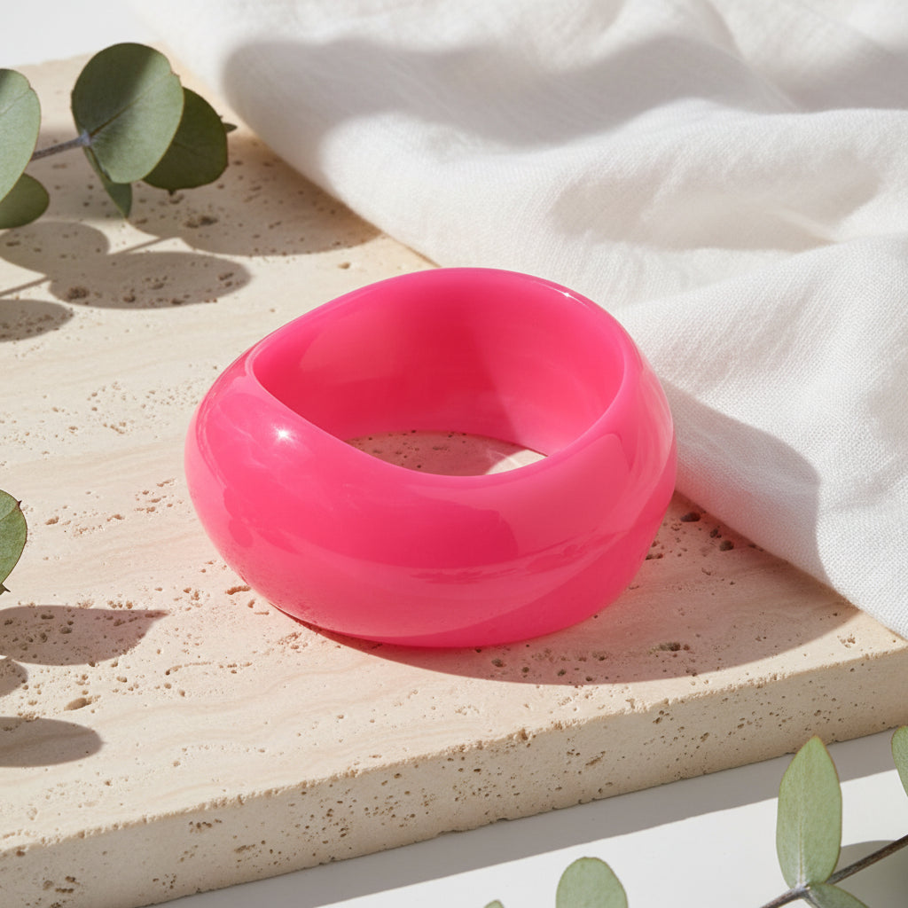2.55" Diameter: Retro Flair Bangle - 6 colors - Hello Baabs