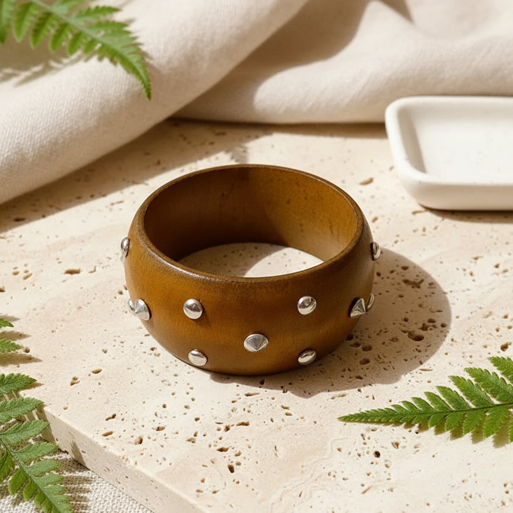 2.55" Diameter: Rustic Riot Bangle - 8 variants - Hello Baabs