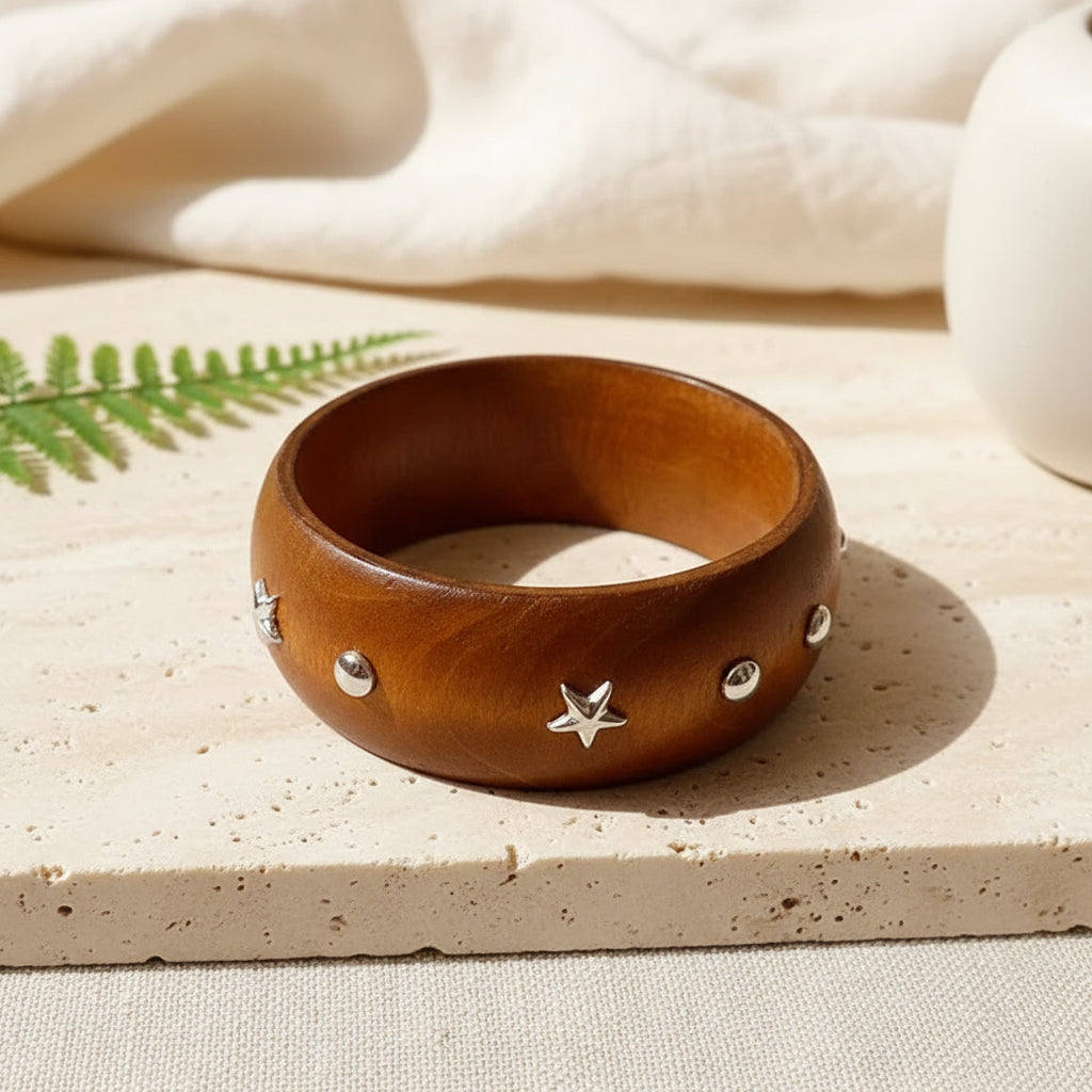 2.55" Diameter: Rustic Riot Bangle - 8 variants - Hello Baabs