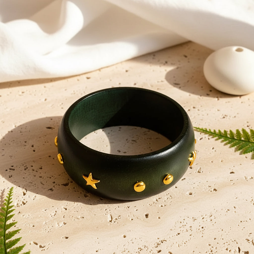 2.55" Diameter: Rustic Riot Bangle - 8 variants - Hello Baabs