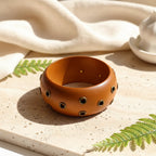 2.55" Diameter: Rustic Riot Bangle - 8 variants - Hello Baabs