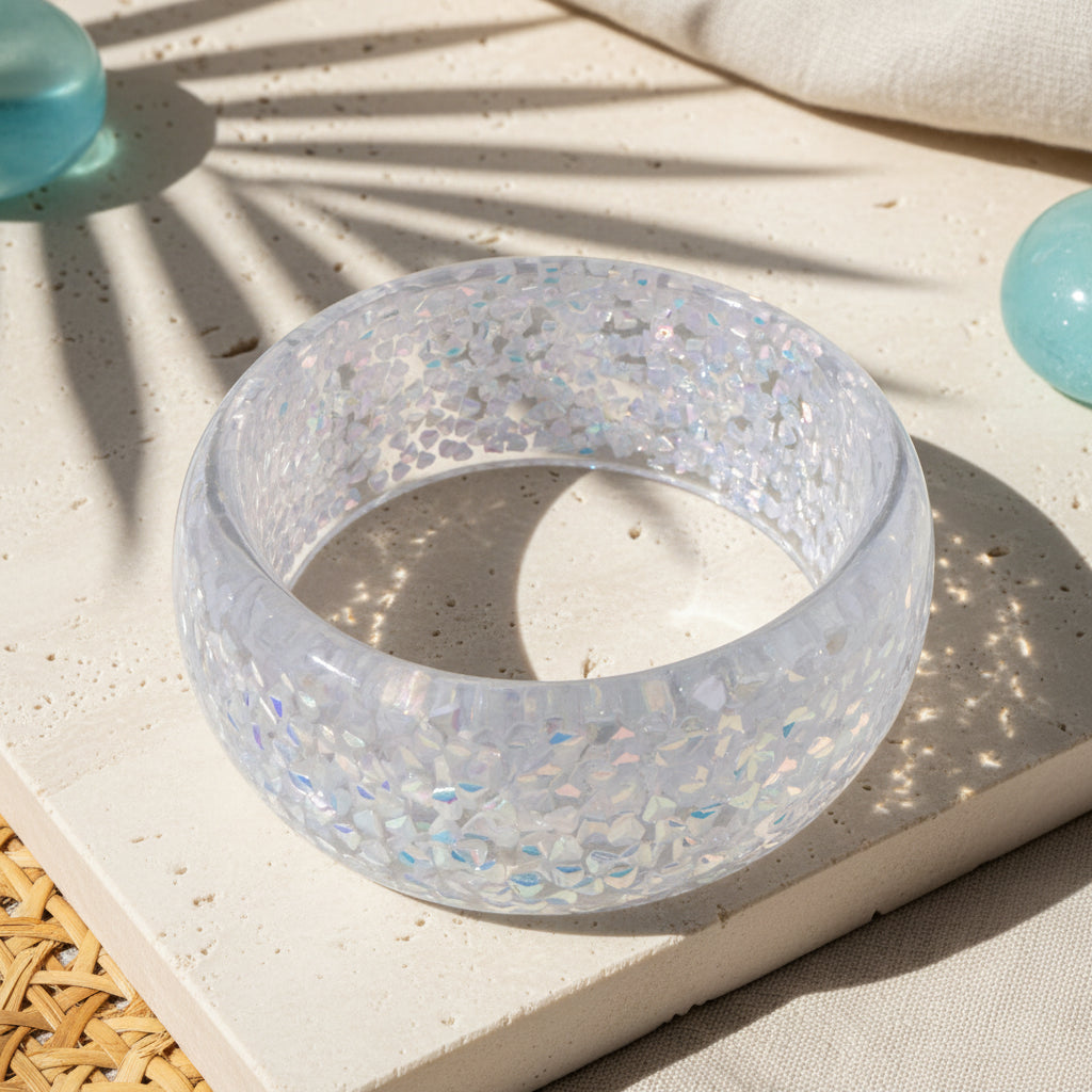 2.55" Diameter: Spark Riot Bangle - 10 colors - Hello Baabs