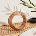 2.55" Diameter: Timber Titan Bangle - 7 variants - Hello Baabs