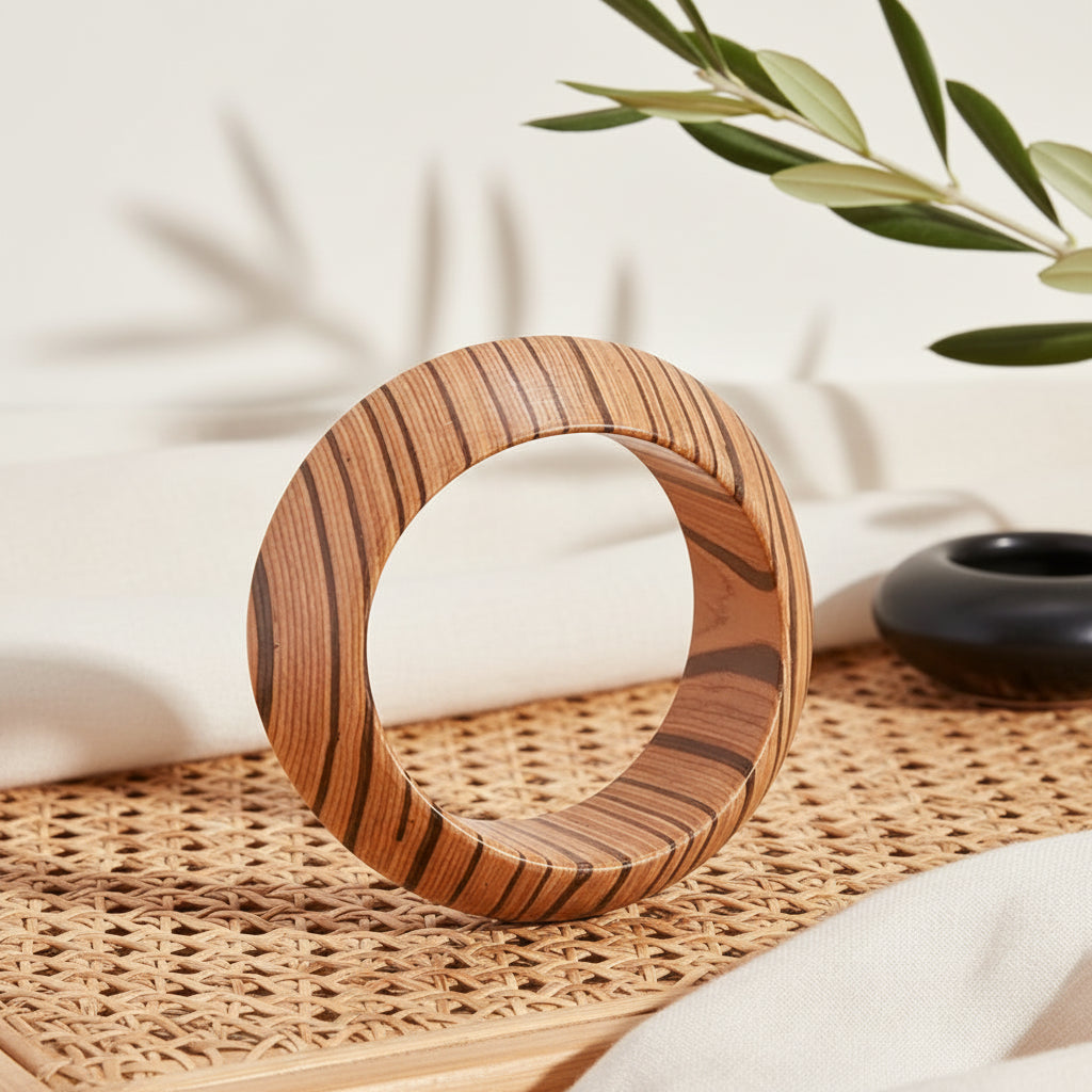 2.55" Diameter: Timber Titan Bangle - 7 variants - Hello Baabs