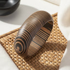 2.55" Diameter: Timber Titan Bangle - 7 variants - Hello Baabs
