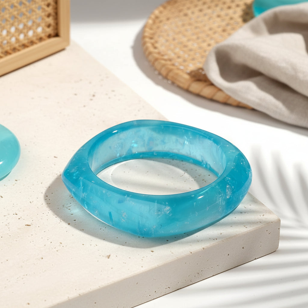 2.60" Diameter: Candy Prism Bangle - 6 colors - Hello Baabs