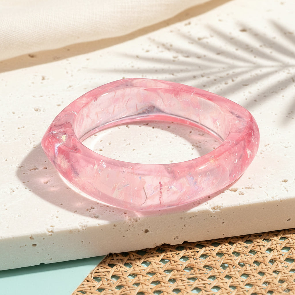 2.60" Diameter: Candy Prism Bangle - 6 colors - Hello Baabs