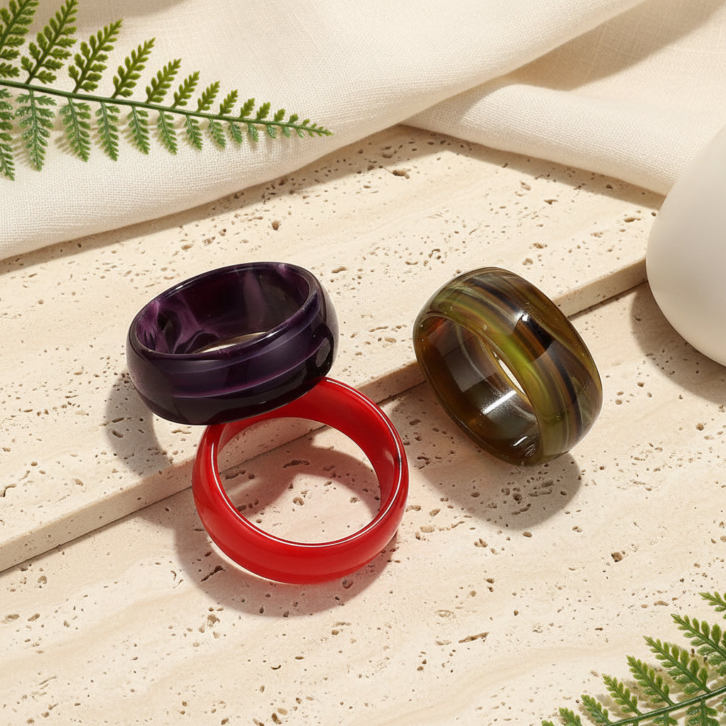 2.60" Diameter: Canvas Color Bangle - 4 colors - Hello Baabs