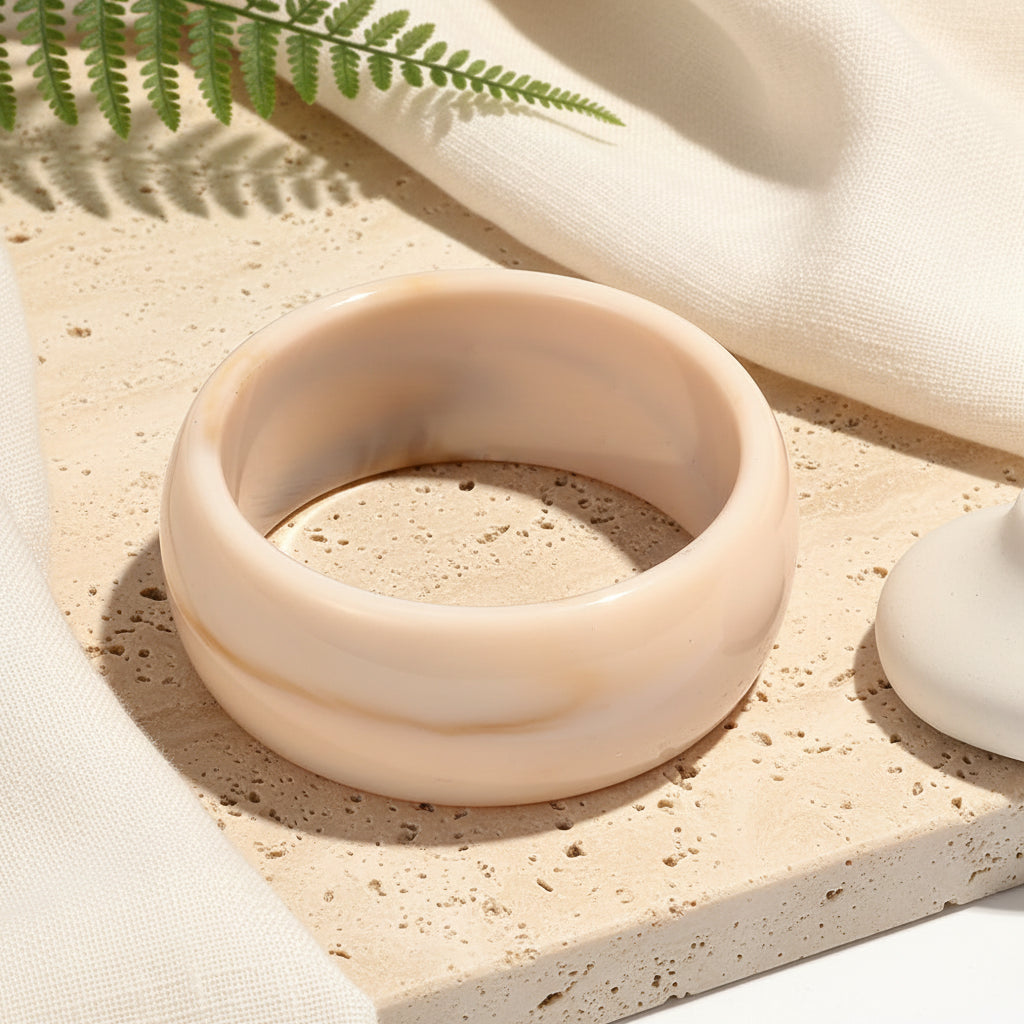 2.60" Diameter: Canvas Color Bangle - 4 colors - Hello Baabs