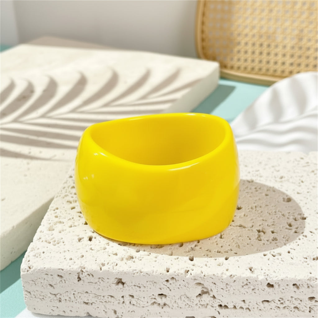 2.60" Diameter: Color Riot Bangle - 7 colors - Hello Baabs