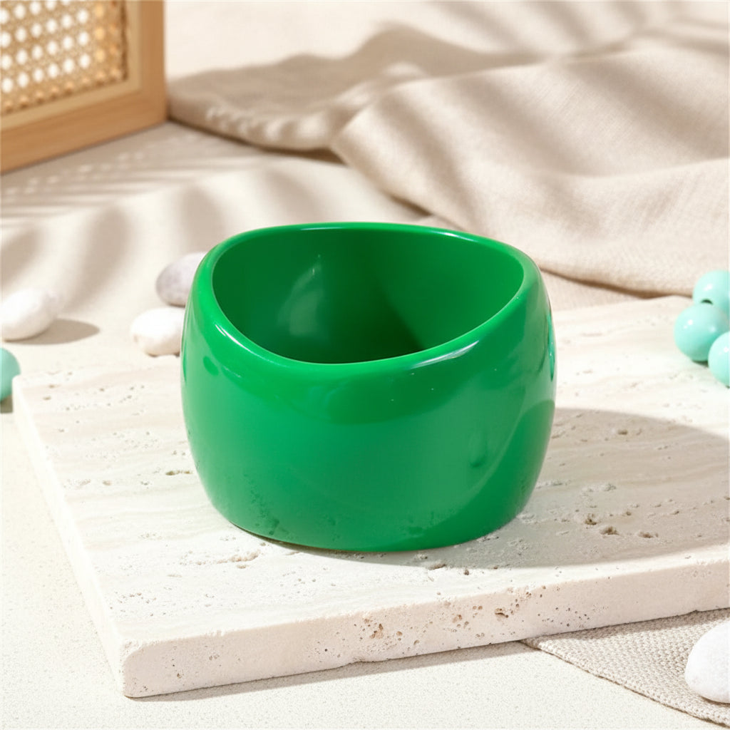 2.60" Diameter: Color Riot Bangle - 7 colors - Hello Baabs