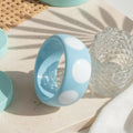 2.60" Diameter: Dotty Diva Resin Bangle - 7 colors - Hello Baabs