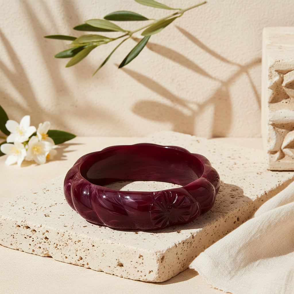 2.60" Diameter: Era Twist Bangle - 5 colors - Hello Baabs