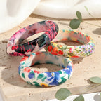 2.60" Diameter: Groovy Garden Bangle - 9 colors - Hello Baabs