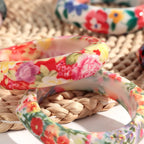 2.60" Diameter: Groovy Garden Bangle - 9 colors - Hello Baabs