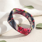 2.60" Diameter: Groovy Garden Bangle - 9 colors - Hello Baabs