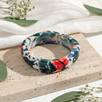 2.60" Diameter: Groovy Garden Bangle - 9 colors - Hello Baabs