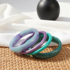 2.60" Diameter: Mingle Marble Stack 4pc Set - 15 colors - Hello Baabs