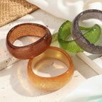 2.60" Diameter: Shimmer Wave Bangle - 9 colors - Hello Baabs