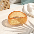2.60" Diameter: Shimmer Wave Bangle - 9 colors - Hello Baabs