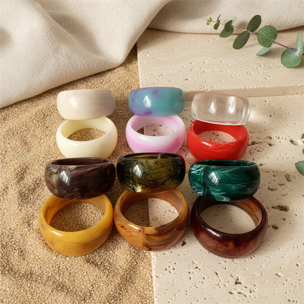 2.63" Diameter: Aurora Drift Bangles - 13 colors - Hello Baabs