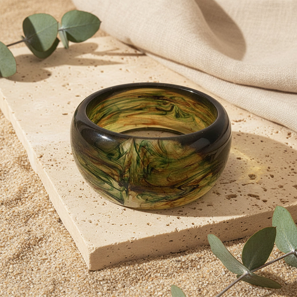 2.63" Diameter: Aurora Drift Bangles - 13 colors - Hello Baabs