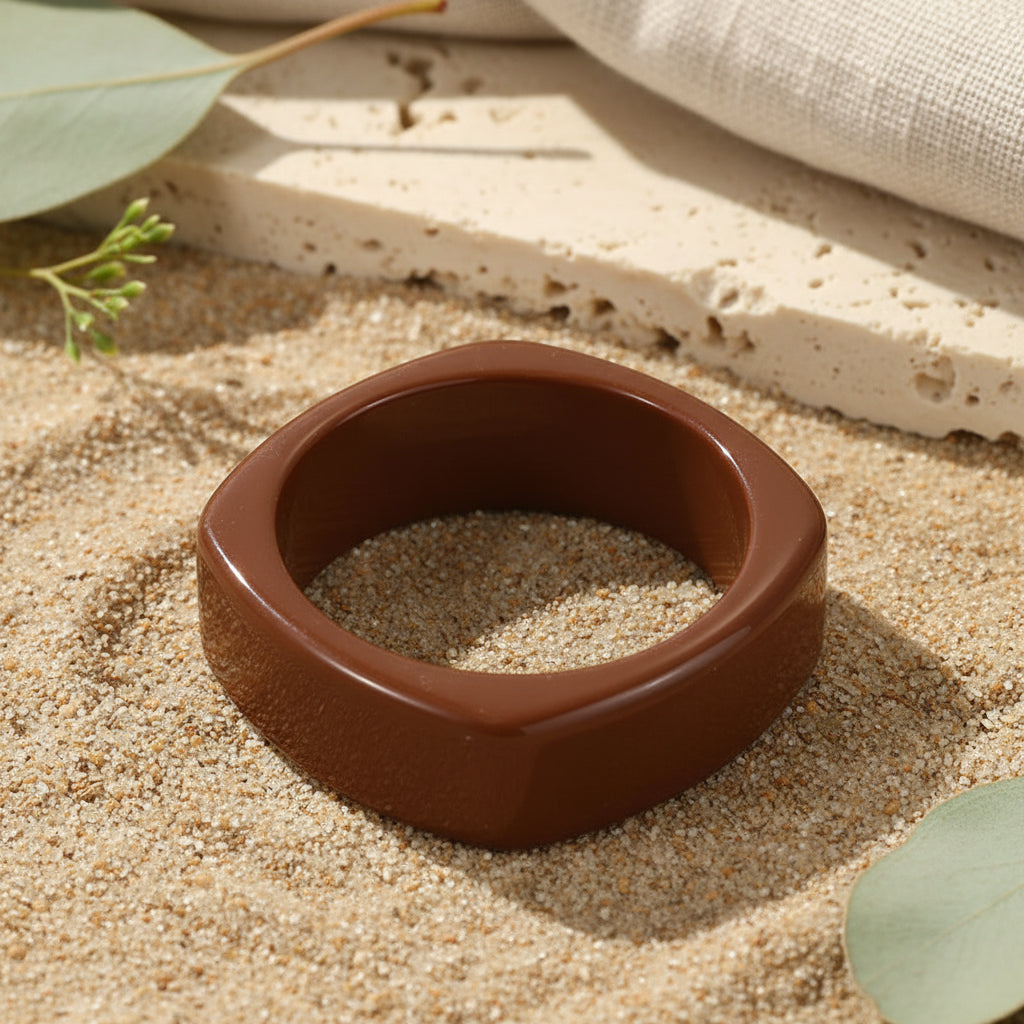 2.63" Diameter: Boldform Bangle - 12 colors - Hello Baabs