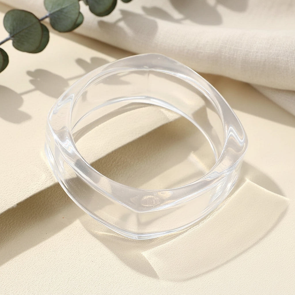 2.63" Diameter: Boldform Bangle - 12 colors - Hello Baabs