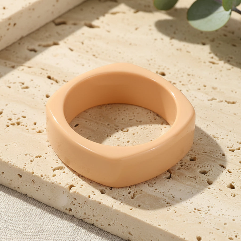 2.63" Diameter: Boldform Bangle - 12 colors - Hello Baabs