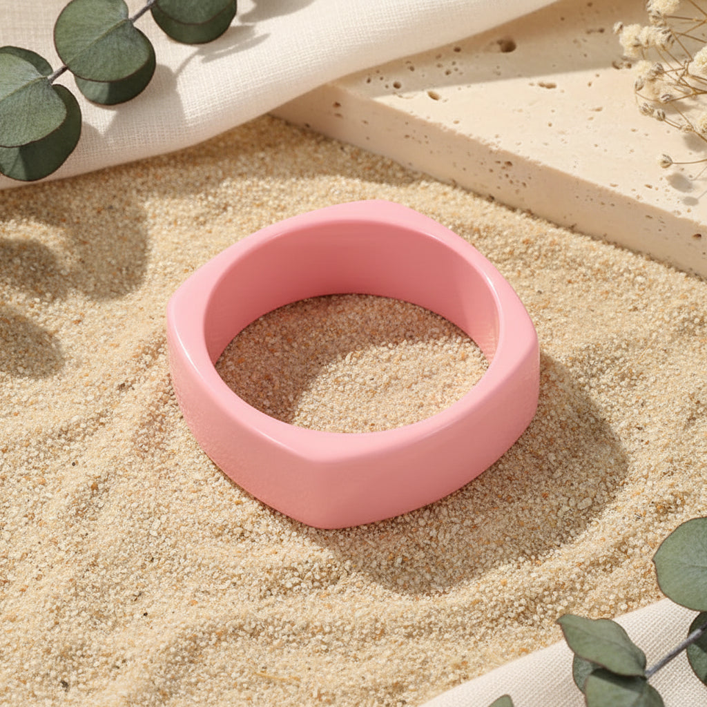 2.63" Diameter: Boldform Bangle - 12 colors - Hello Baabs