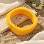 2.63" Diameter: Boldform Bangle - 12 colors - Hello Baabs