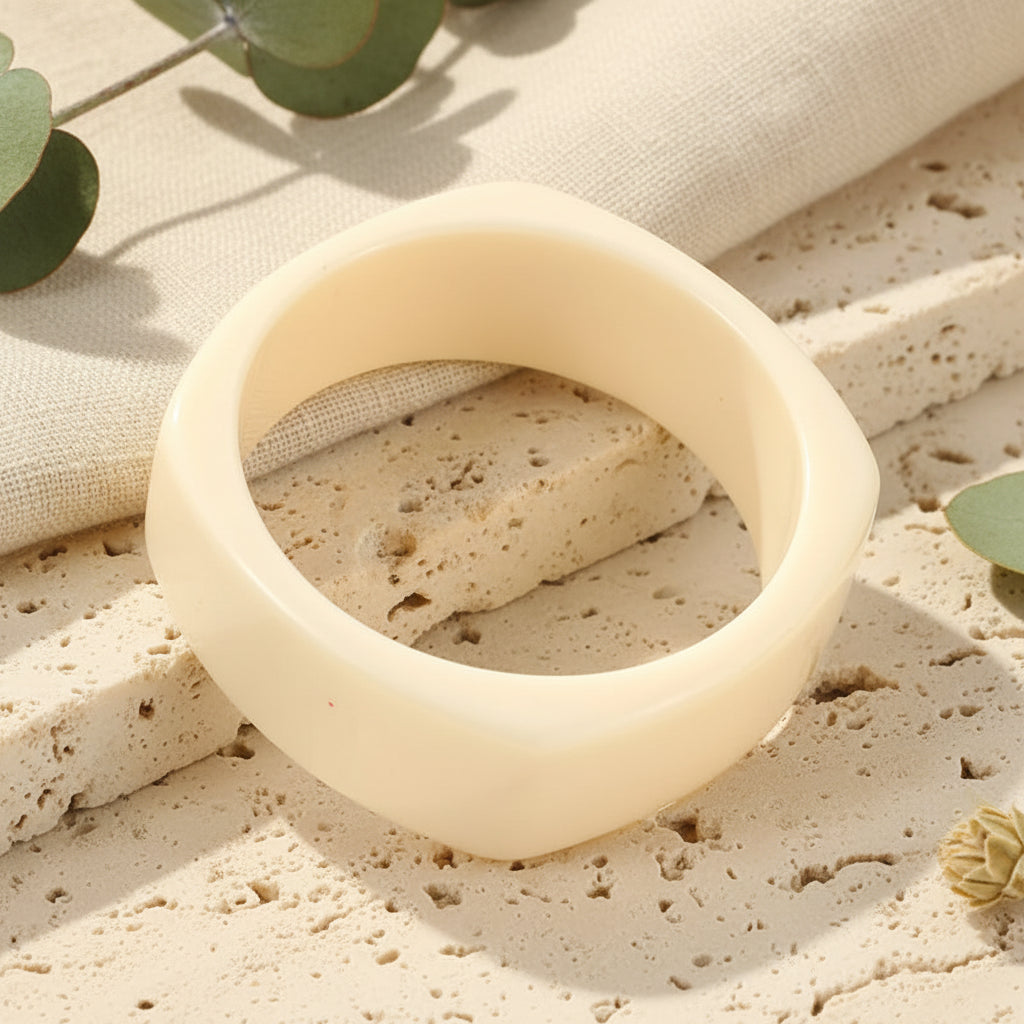 2.63" Diameter: Boldform Bangle - 12 colors - Hello Baabs