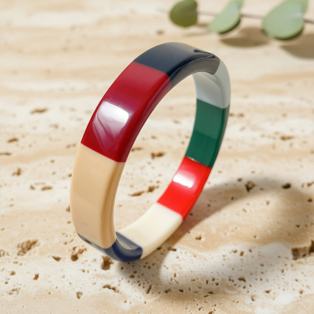 2.63" Diameter: Happy Color Bangle - 3 colors - Hello Baabs
