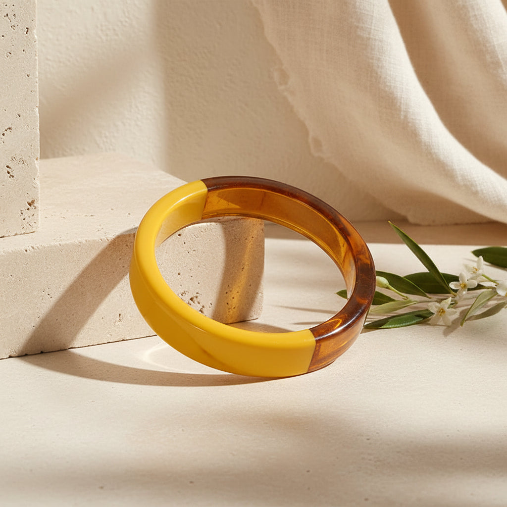 2.63" Diameter: Lucent Groove Bangle - 4 colors - Hello Baabs