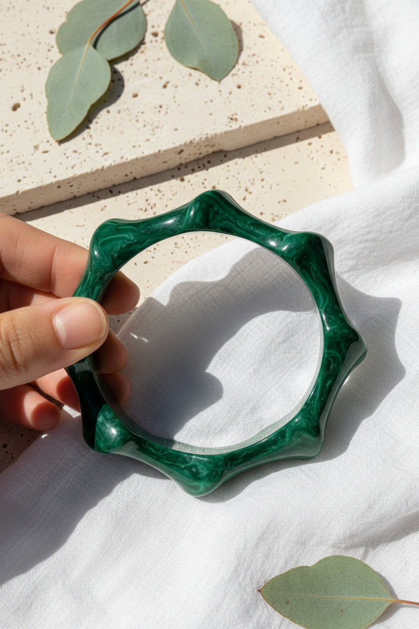2.64" Diameter: Color Current Bangle - 5 colors - Hello Baabs