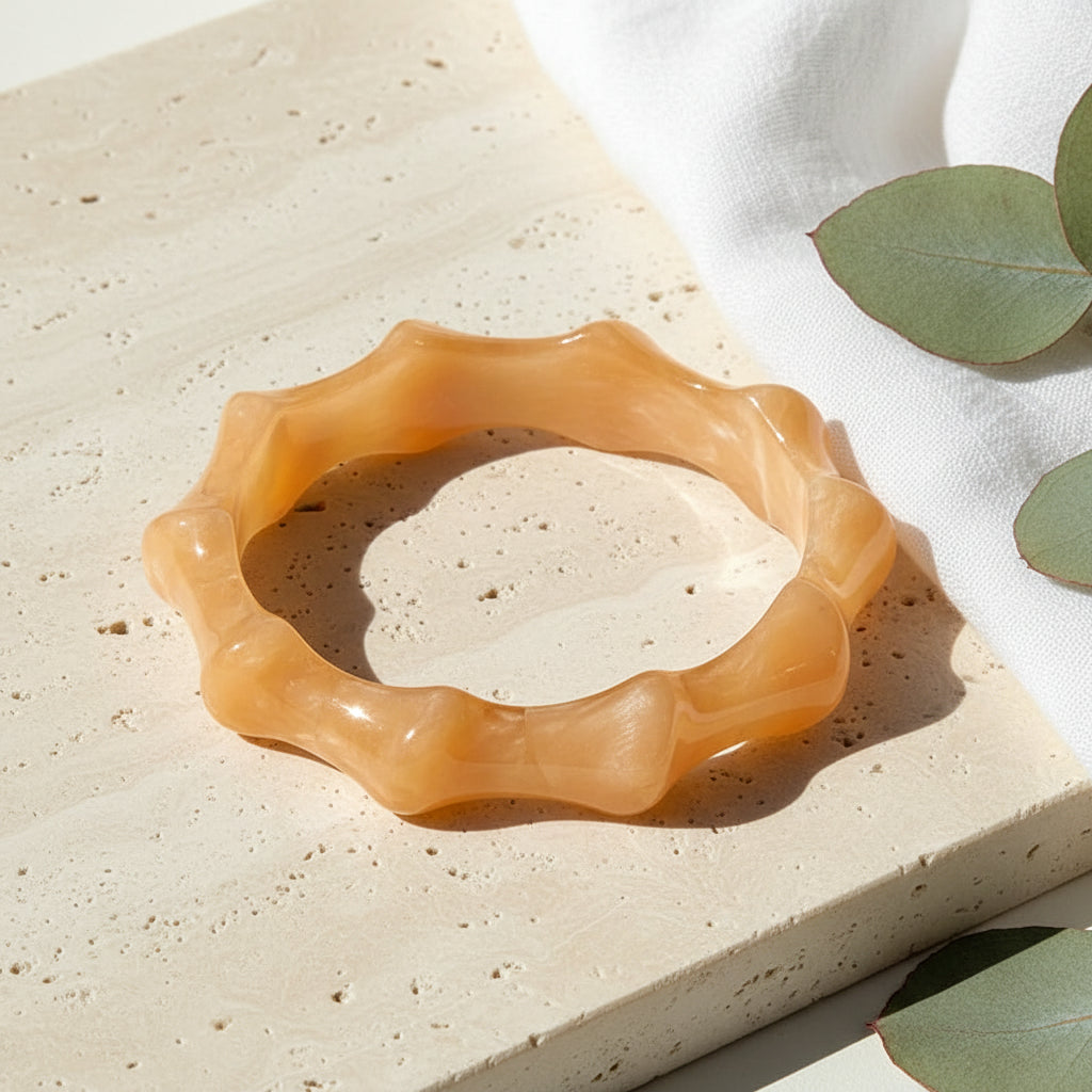 2.64" Diameter: Color Current Bangle - 5 colors - Hello Baabs