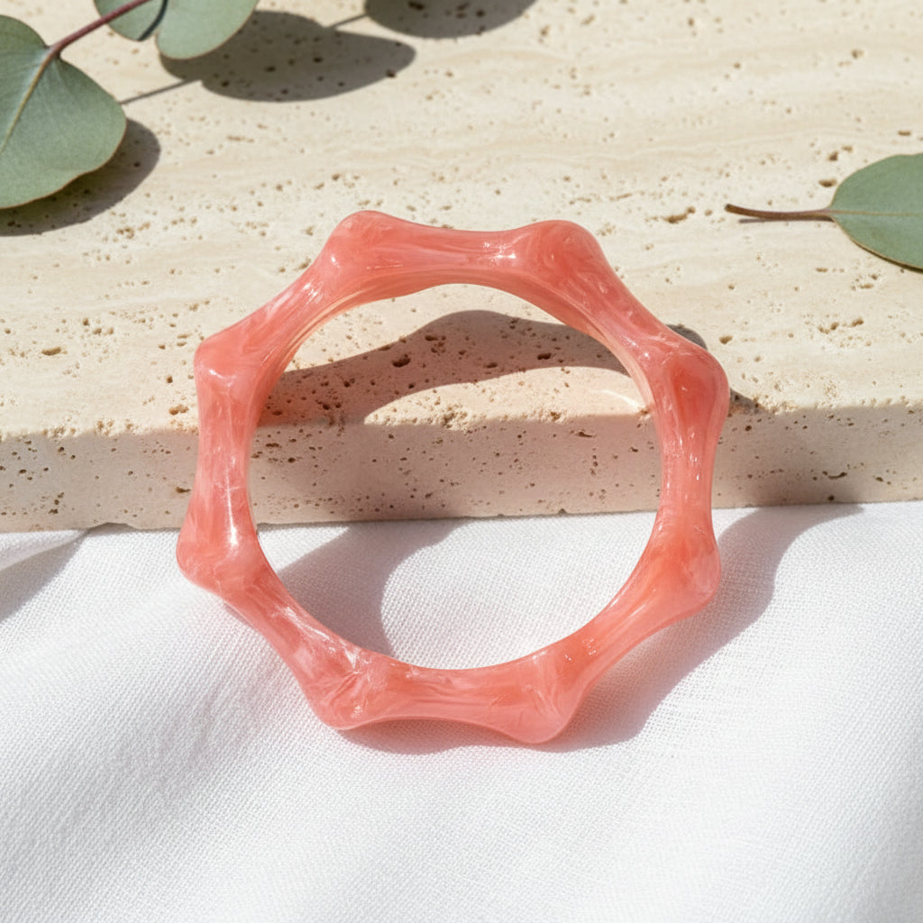 2.64" Diameter: Color Current Bangle - 5 colors - Hello Baabs