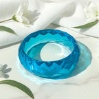 2.67" Diameter: Clear Vibe Bangle - 4 colors - Hello Baabs