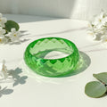 2.67" Diameter: Clear Vibe Bangle - 4 colors - Hello Baabs
