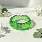 2.67" Diameter: Clear Vibe Bangle - 4 colors - Hello Baabs