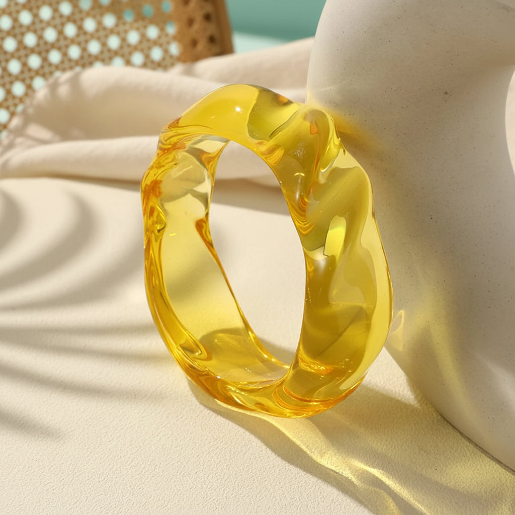2.67" Diameter: Prism Pulse Bangle - 7 colors - Hello Baabs
