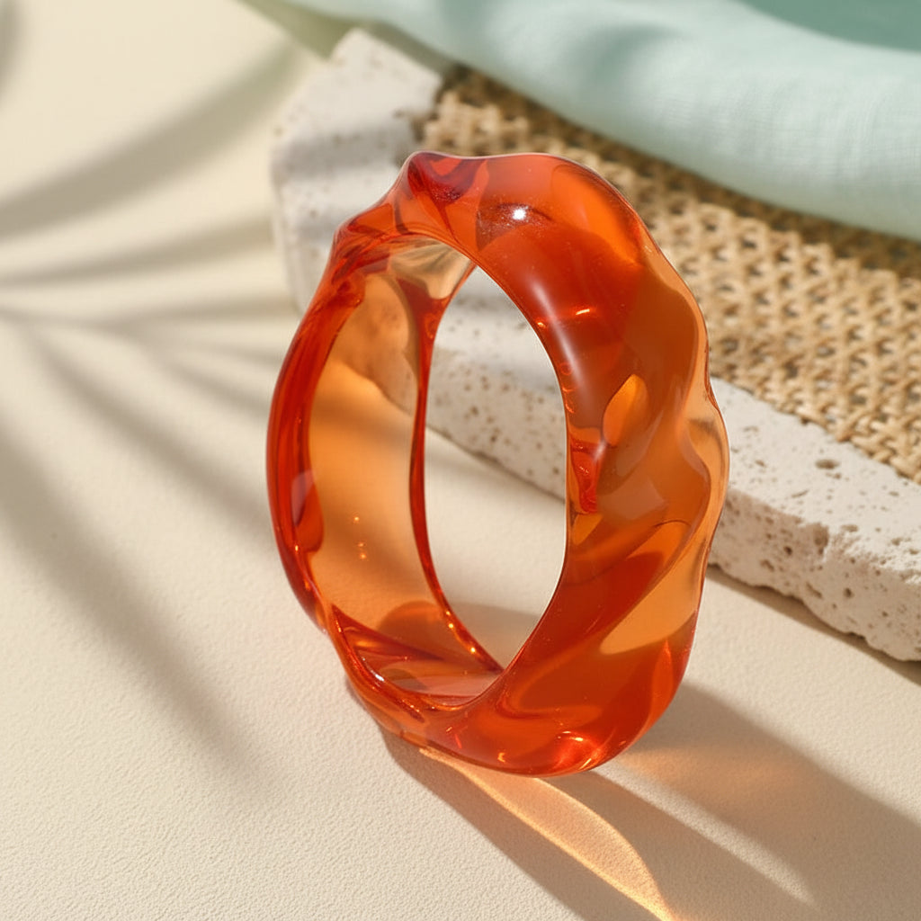 2.67" Diameter: Prism Pulse Bangle - 7 colors - Hello Baabs