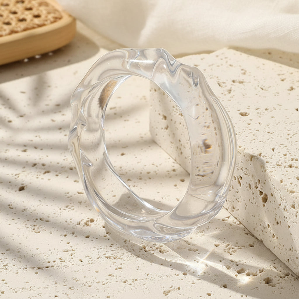 2.67" Diameter: Prism Pulse Bangle - 7 colors - Hello Baabs