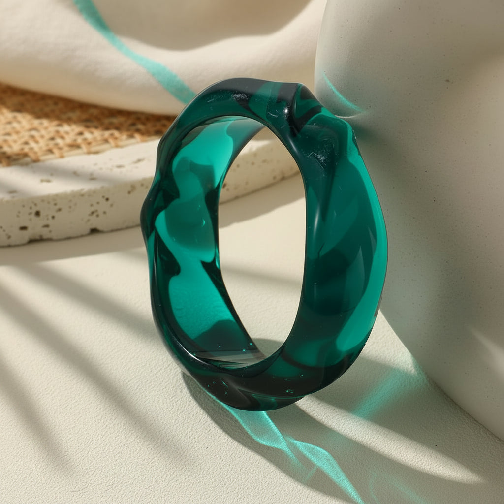 2.67" Diameter: Prism Pulse Bangle - 7 colors - Hello Baabs