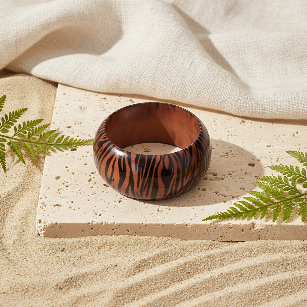 2.67" Diameter: Wild Nature Noir Bangle - 6 variants - Hello Baabs